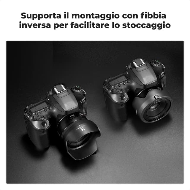 Thumbnail 4 de K&F Concept ES68 II paraluce per Canon EF 50mm f/1.8 STM