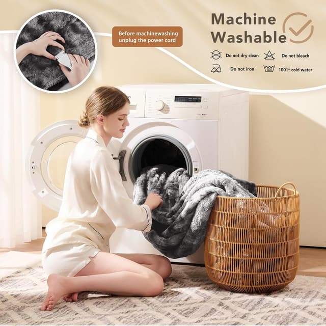 Thumbnail 6 de Homemate Heated Blanket 50x60