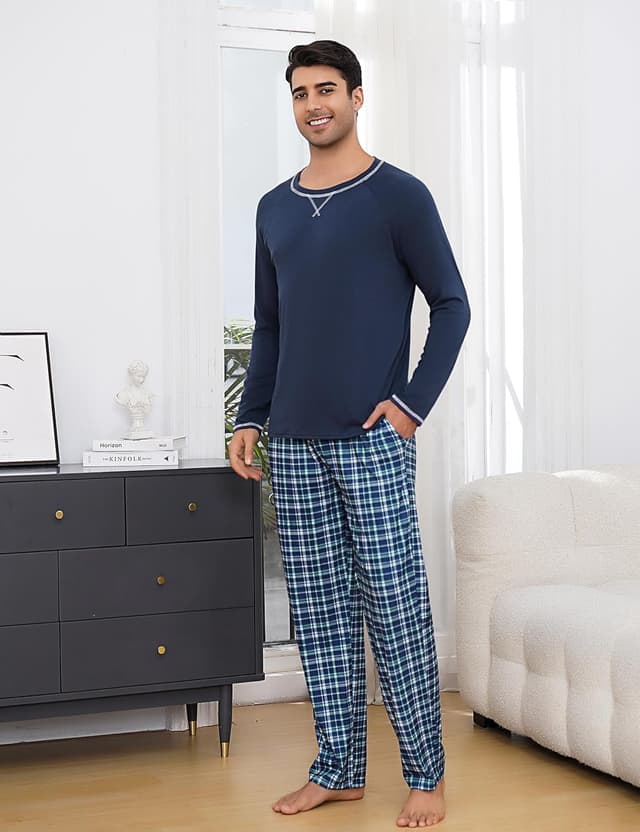 Thumbnail 3 de Litherday Pijama Hombre Invierno Algodón 2 Piezas