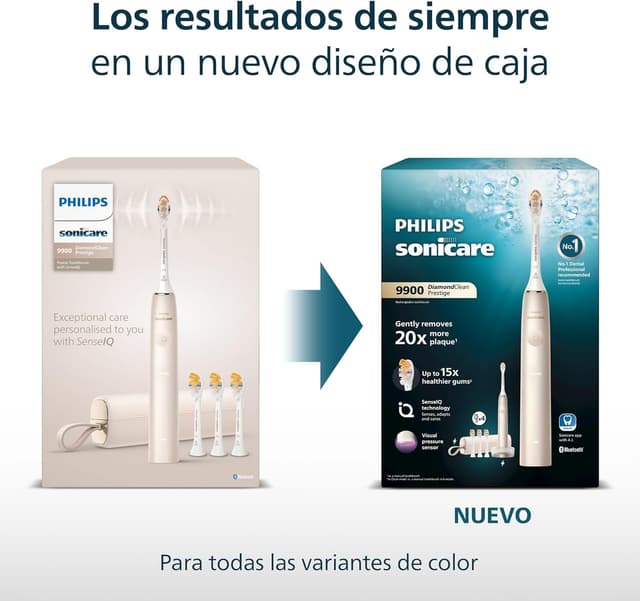 Thumbnail 5 de Philips Sonicare DiamondClean 9900 Prestige cepillo dental sónico
