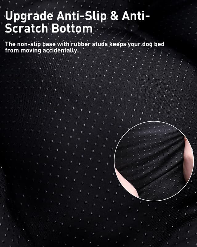 Thumbnail 4 de KSIIA Large Dog Bed 90x60x8cm calming cushion