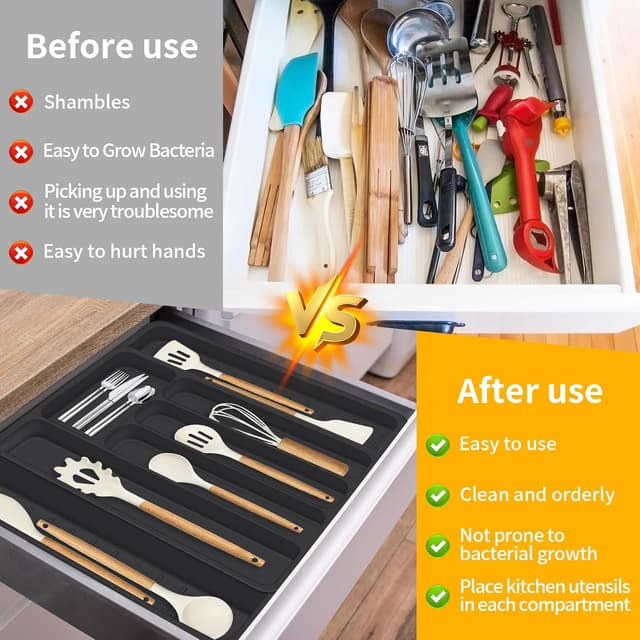 Thumbnail 6 de ROELLY Organizador cubiertos para cajón