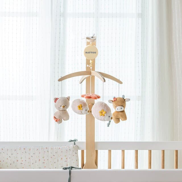 Thumbnail 2 de Nattou Móvil musical colección Mila, Zöe & Lana