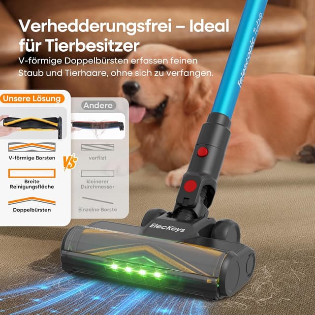 Thumbnail 6 de ElecKeys K10 Akku-Staubsauger 50000Pa, kabellos 🧹