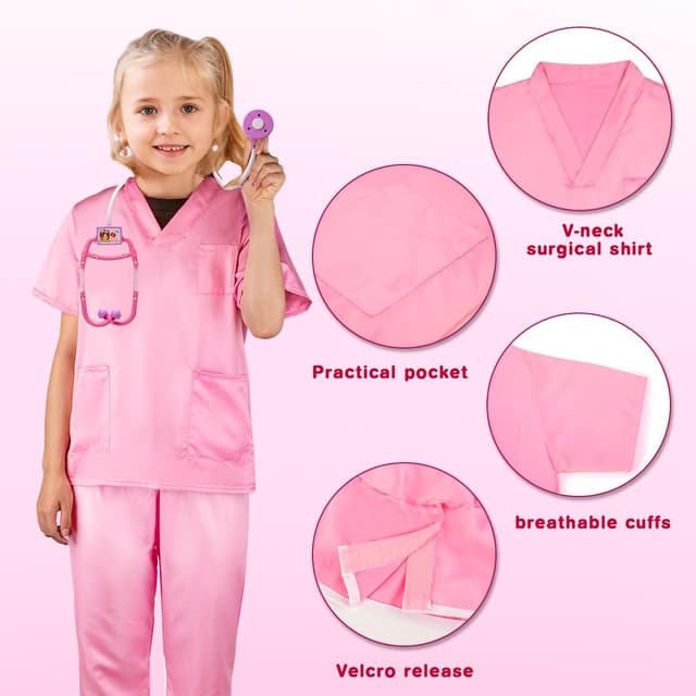 Thumbnail 3 de LOYO Kids Doctor Role Play Costume