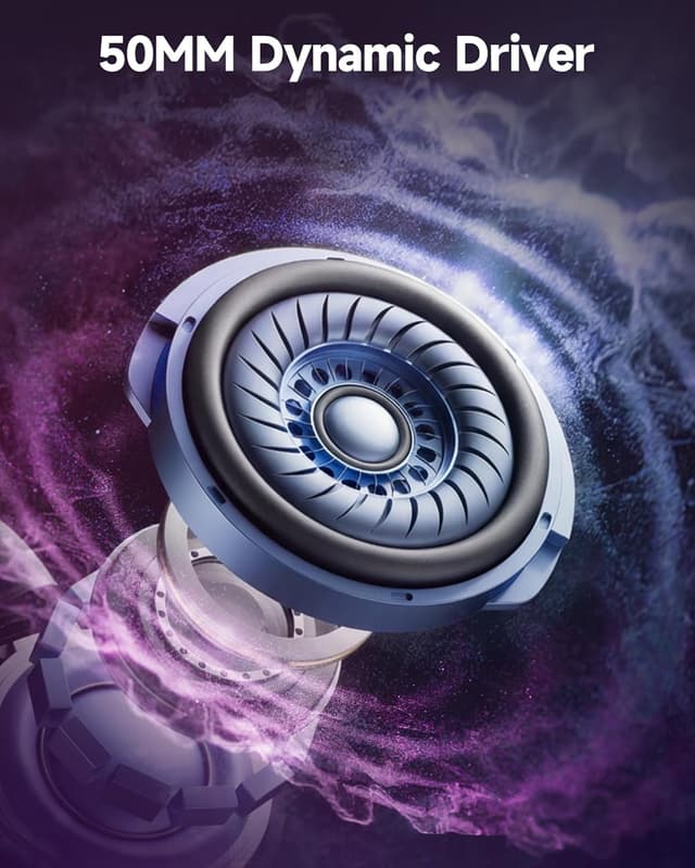 Detalle de AOC Gaming Headset for PS5, PS4, PC, and Xbox Series (3.5mm, RGB surround, noise-canceling mic)