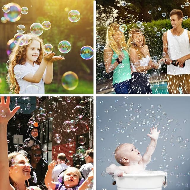 Thumbnail 5 de 32-Piece Mini Bubble Wands 4" for Parties