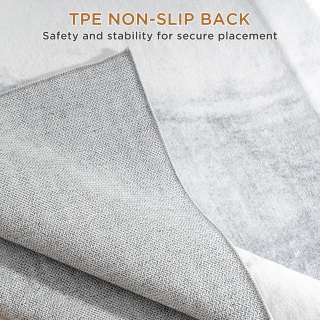 Thumbnail 3 de Vamcheer Alfombra Salón Pelo Corto 🏡 Lavable y Antideslizante