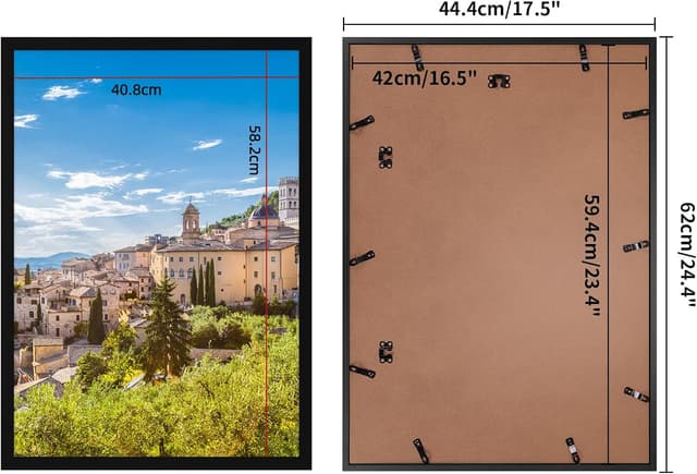 Detalle 2 de Giftgarden A2 picture frame in black