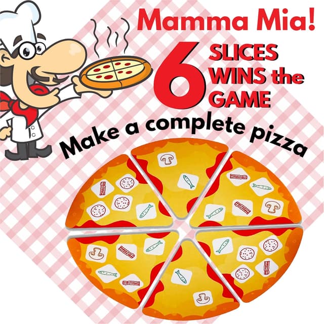 Thumbnail 5 de University Games Pizza Party Dice Game 6+ 🎲