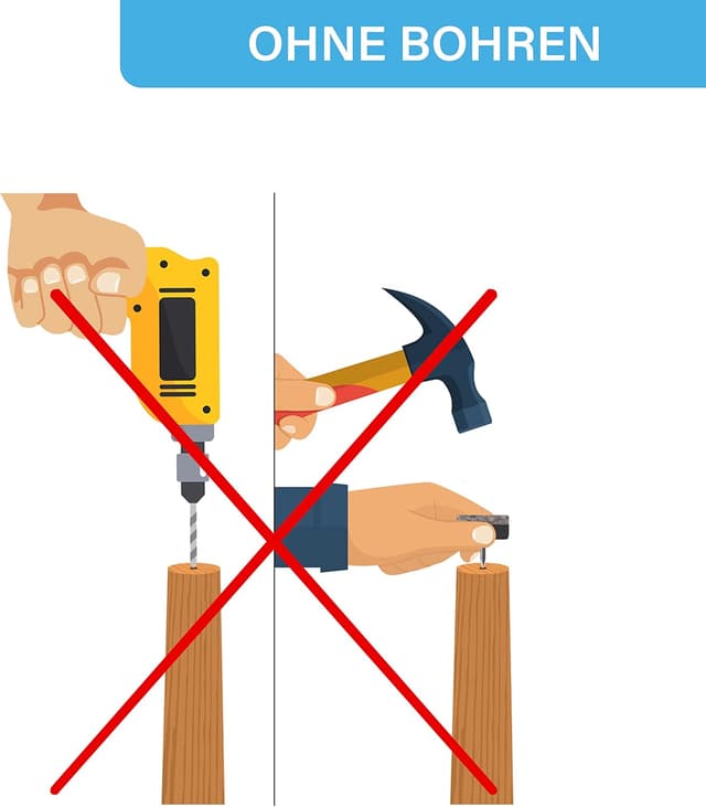 Detalle de Levani Filzgleiter selbstklebend Premium (schwarz) – 42 eckige Möbelgleiter aus Filz