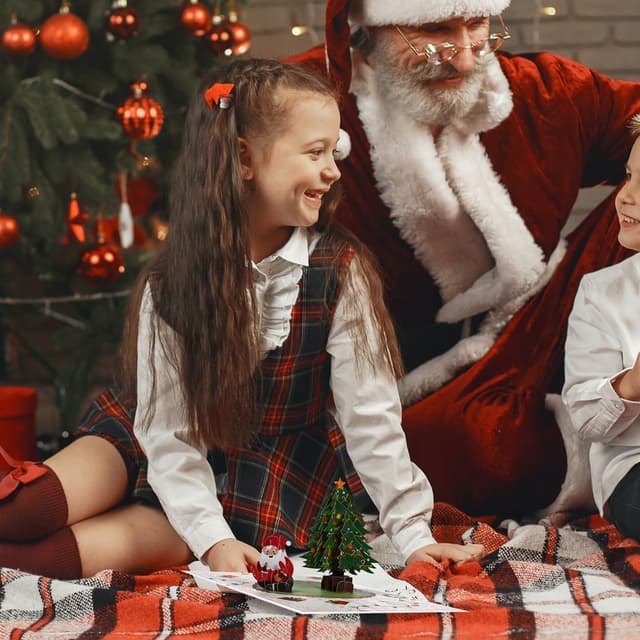 Detalle 2 de Magic Ants Weihnachtskarte 3D Pop-Up Karte