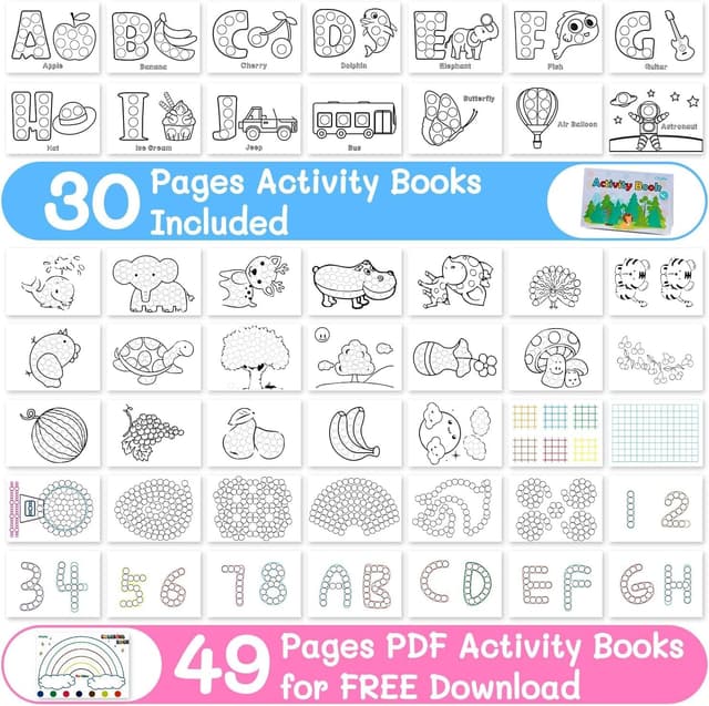 Detalle 2 de Ohuhu Bingo Pens and Dabbers 12-pack, 40 ml each 🎨