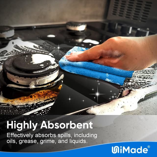 Thumbnail 2 de UNIMADE Shop Towel Rag 200 Pack microfiber towels 🧽
