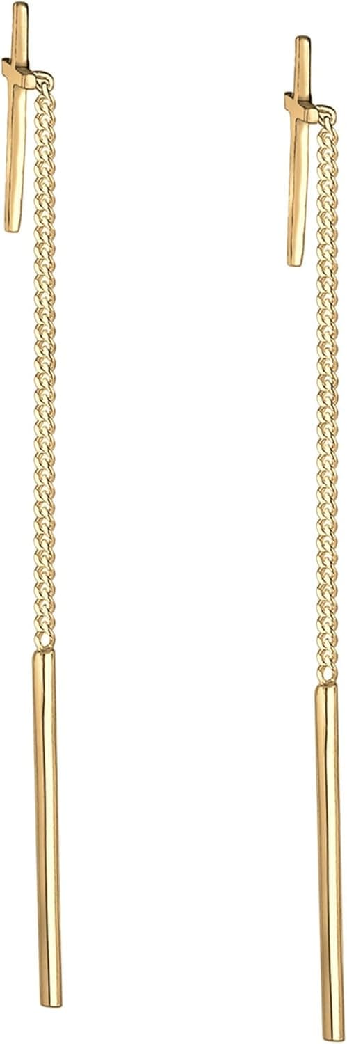 Thumbnail 1 de Elli Pendante Croix Geo Minimal Talisman 925 Argent