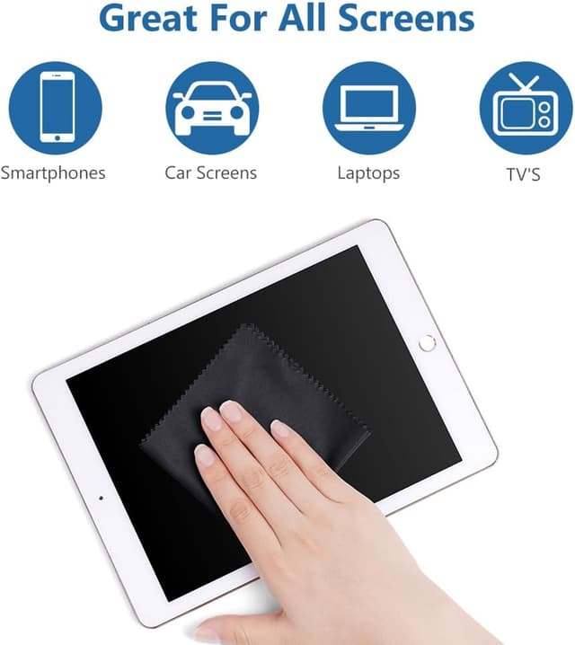 Thumbnail 6 de ACWOO 12PCS Chiffons microfibre 20x20 cm pour lunettes