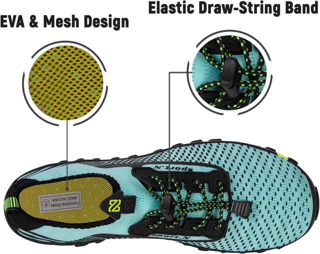 Detalle de IceUnicorn Aqua Beach water shoes