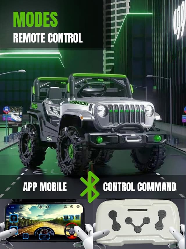 Thumbnail 5 de Coche Todoterreno Eléctrico 12V 5 km/h para 1-3 años