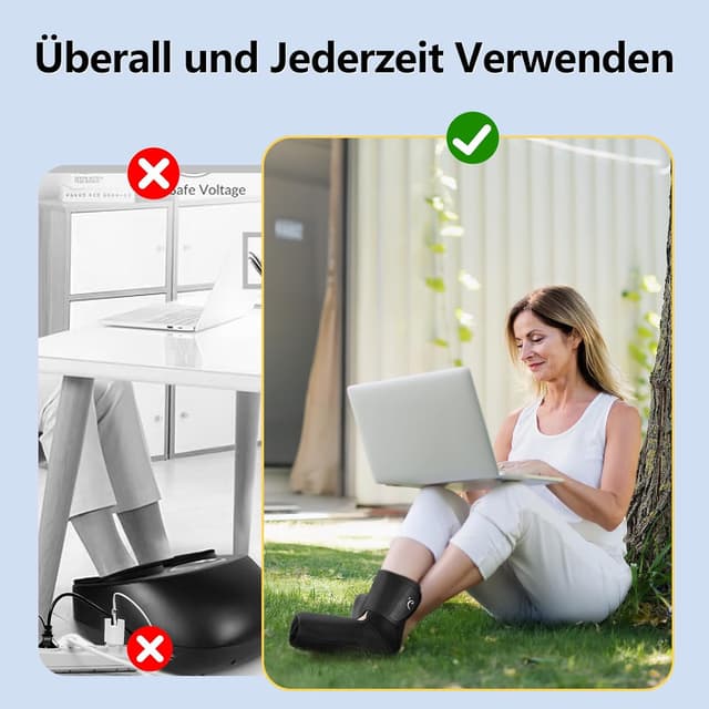 Thumbnail 6 de Comfytemp Kabelloses Fußmassagegerät