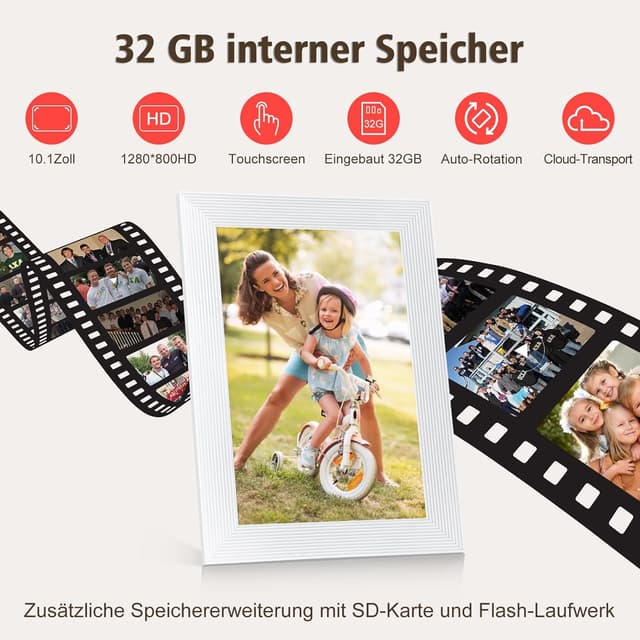 Detalle 2 de Golony Frameo 10,1 Zoll Digitaler Bilderrahmen