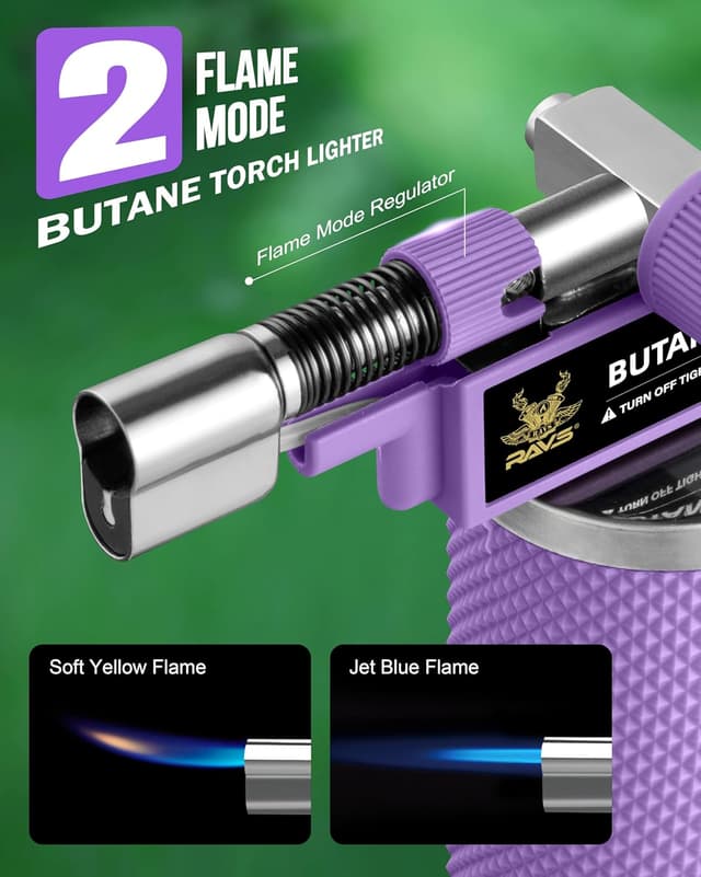 Detalle 2 de RAVS Butane Torch, 2-Flame Soldering Torch ⚡