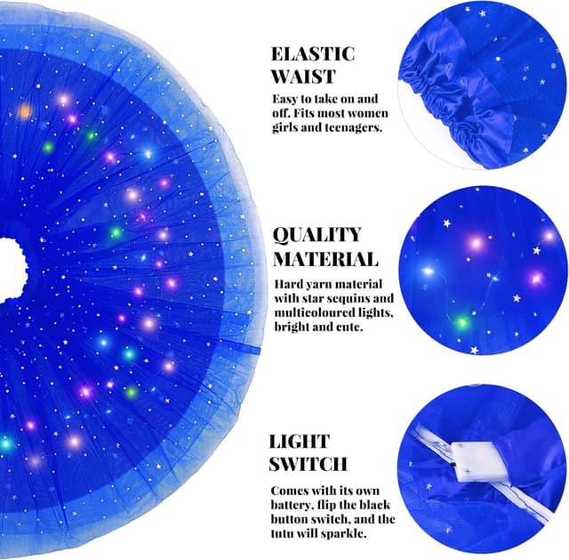 Thumbnail 4 de Kefiyis Jupe Tulle LED 40 cm