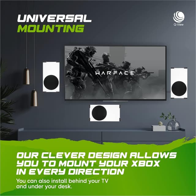 Detalle de Xbox Series S wall mount bracket