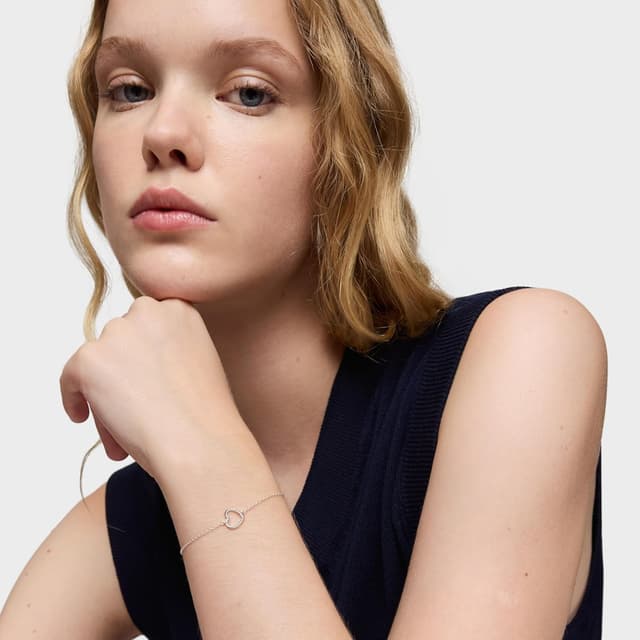 Detalle 2 de TOUS Bracciale Silueta in argento Sterling 17,5 cm 💍