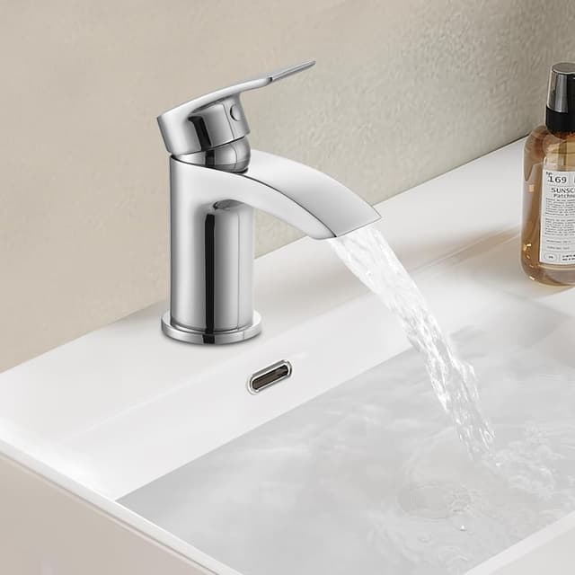 Detalle 2 de Hapilife Basin Mixer Tap 1/2″ Mono Chrome 🚰
