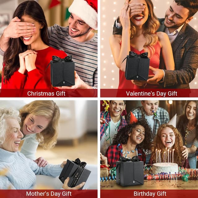 Thumbnail 6 de Emibele Rosa Preservada + Collar Plata S925 🎶 Regalo San Valentín