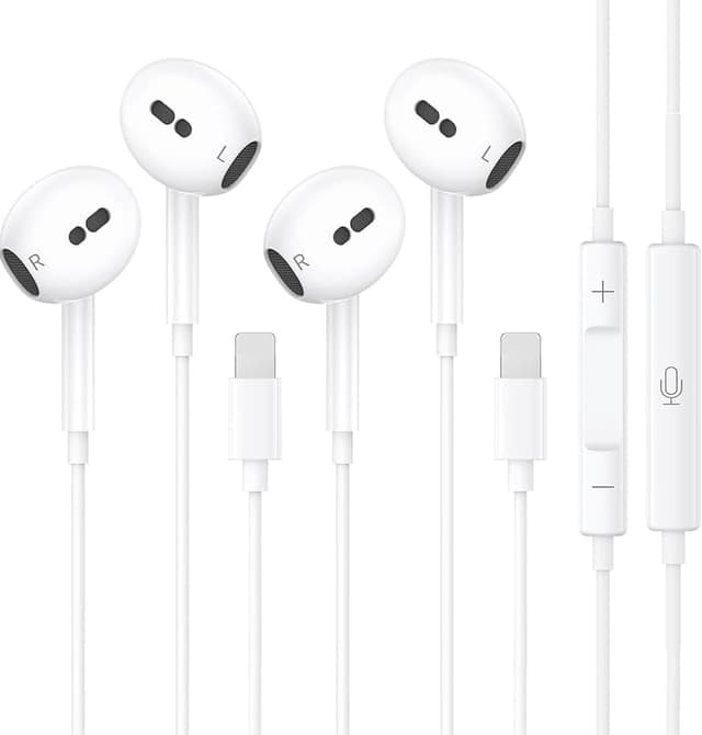 Detalle de Luregirl Kopfhörer Kabelgebunden 2er Pack