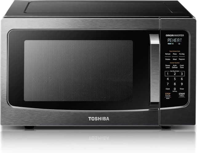 Imagen de TOSHIBA ML-EM45PIT(BS) 1.6 Cu.ft countertop microwave en OfertitasTOP