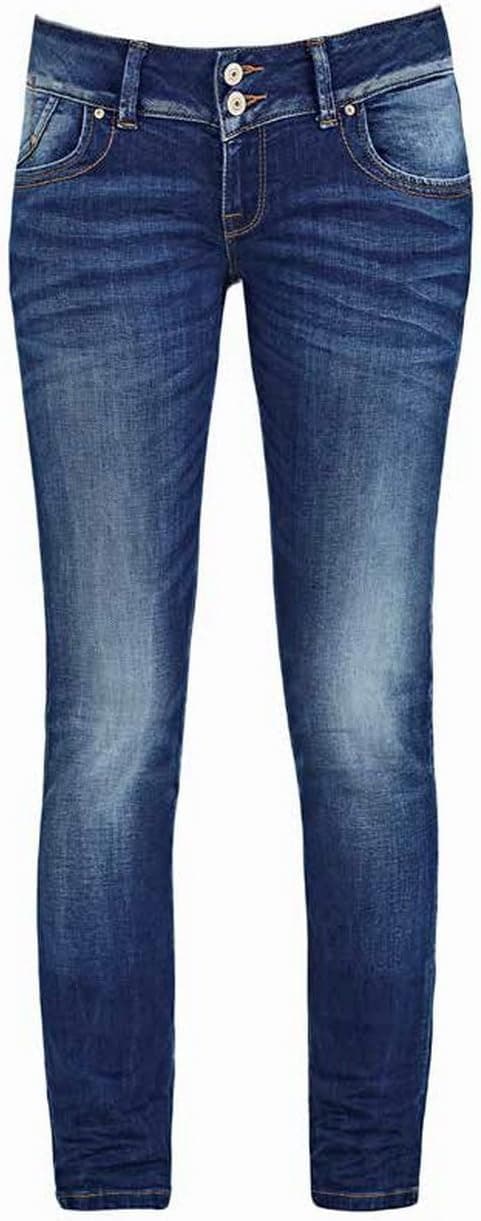 Detalle de LTB Jeans Molly – Jeans femme straight à 5 poches, stretch et détails boutonnés