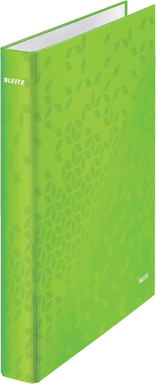 Detalle 2 de Leitz WOW 4-Ringbuch 42420054 (A4, 25 mm Rücken) in Grün für bis zu 230 Blatt