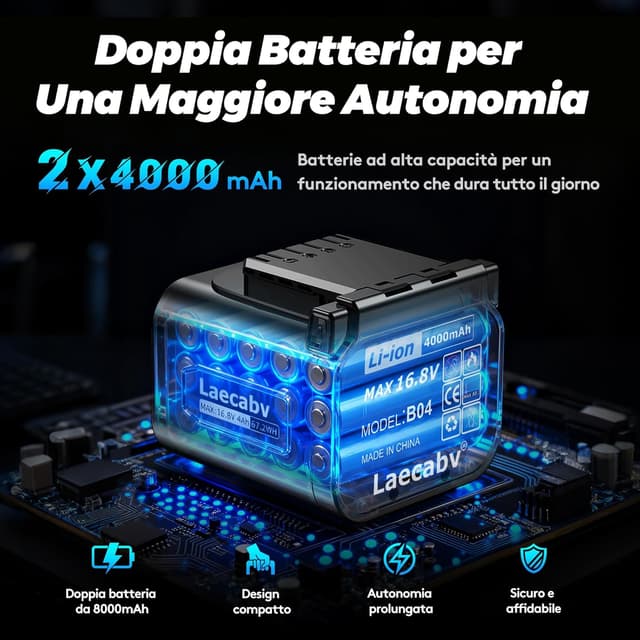 Thumbnail 3 de Laecabv Mini Motosega 6 inch per potatura