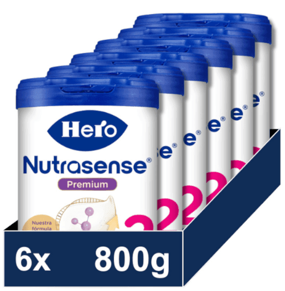 Detalle de Hero Nutrasense Leche de Continuación Premium 6x800 g