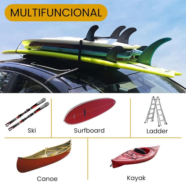 Thumbnail 4 de Barras de Techo Suaves plegables para coche 📦