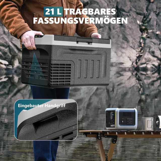 Thumbnail 2 de EUHOMY 21L Kompressor Kühlbox 21 L