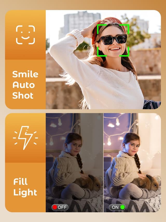 Thumbnail 5 de HAMBEA Digitalkamera 64MP 2,8 Zoll