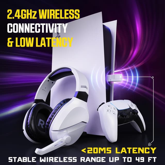 Detalle 2 de WolfLawS Wireless Gaming Headset