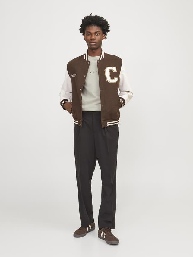 Detalle de JACK & JONES Logo T-Shirt Rundhals 100% Baumwolle