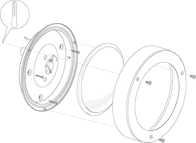 Thumbnail 6 de Eglo Vento 1 lampada da soffitto 11W