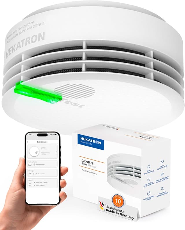 Imagen de Hekatron Genius Plus Rauchmelder 10 Jahre đź”” en OfertitasTOP