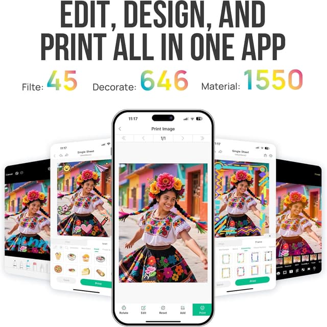 Thumbnail 4 de Nelko PP01 2x3" Portable Photo Printer