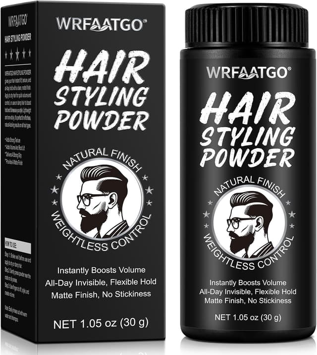 Detalle de Cera in polvere uomo volumizzante: texture opaca e tenuta fino a 24 ore