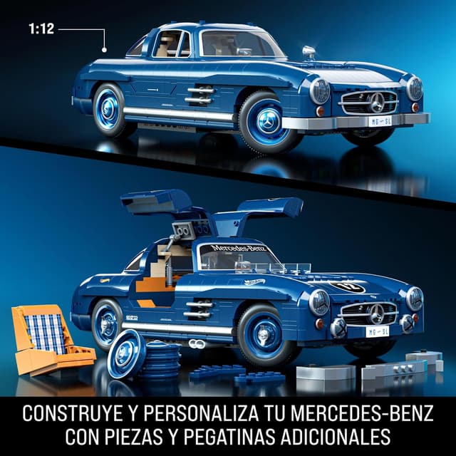 Thumbnail 2 de Mattel Brick Shop Mercedes 300 SL 1:12