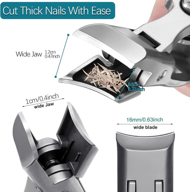 Thumbnail 4 de VOGARB Nail Clippers Kit with Toenail Clippers 🪒
