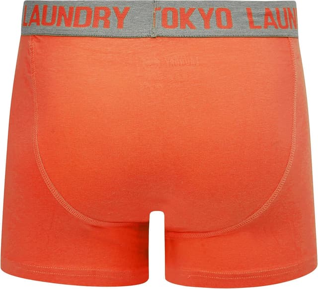 Detalle de Tokyo Laundry Men’s 2 Pack Gift Box Stretch Cotton Boxer Shorts Set