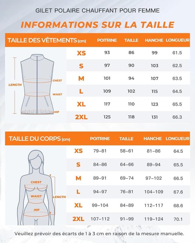 Thumbnail 5 de GOTOBI Gilet chauffant femme 16000mAh