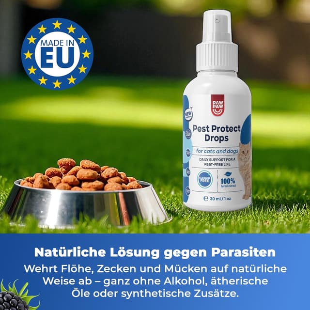 Thumbnail 1 de Paw2Paw Hairball Control für Katzen Spray